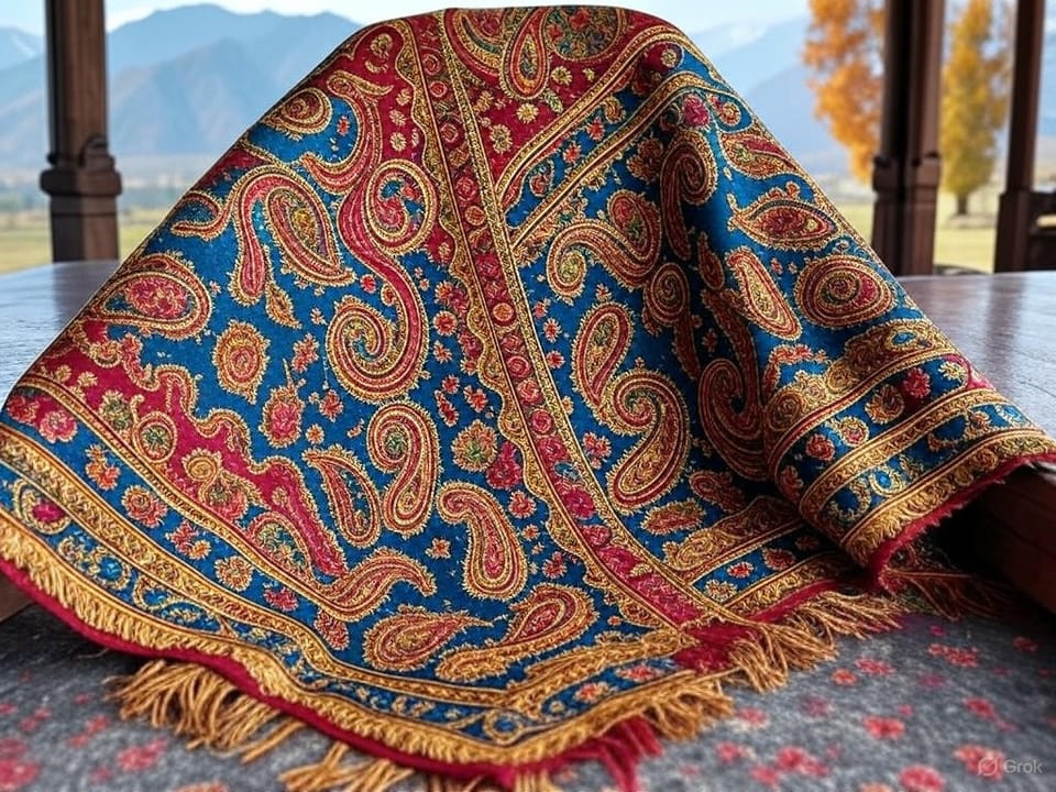 Kashmiri Shawls: A Tapestry of Art and Tradition