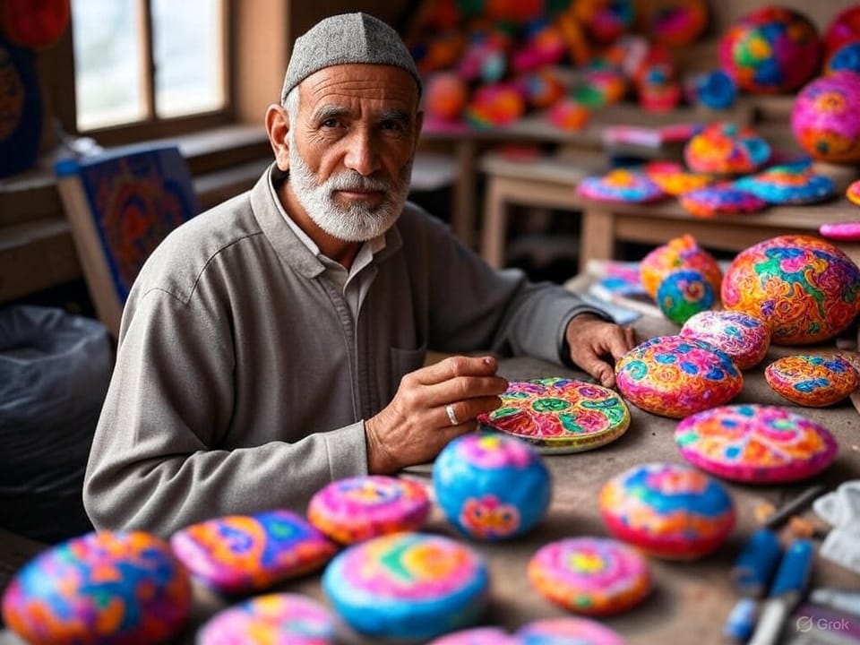 The Art of Kashmiri Papier-Mâché